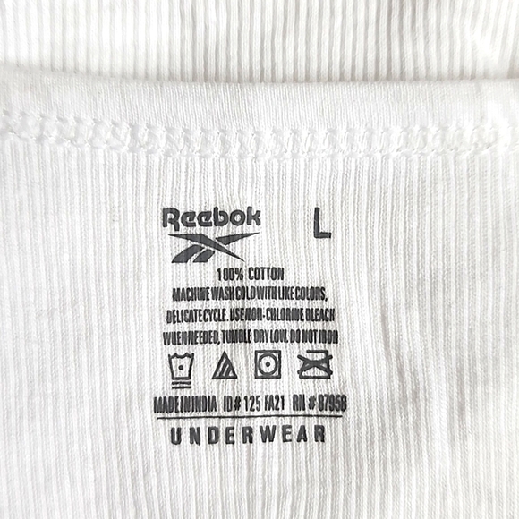 REEBOK Men's Classic Tank Top 3 Pack Undershirts - Picture 10 of 11